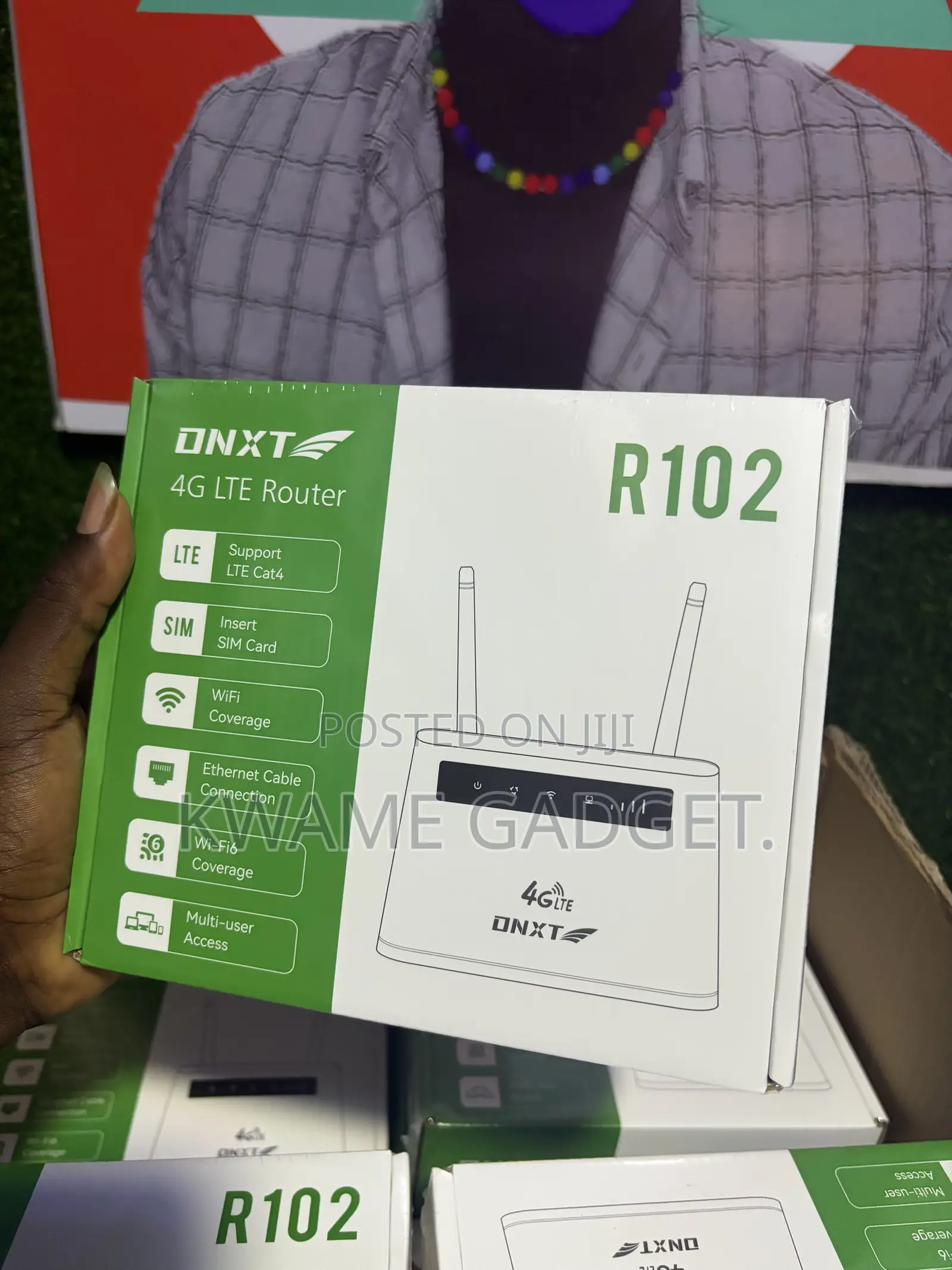 DNXT Wifi 6 Router 2.4GHz 4g Lte Router