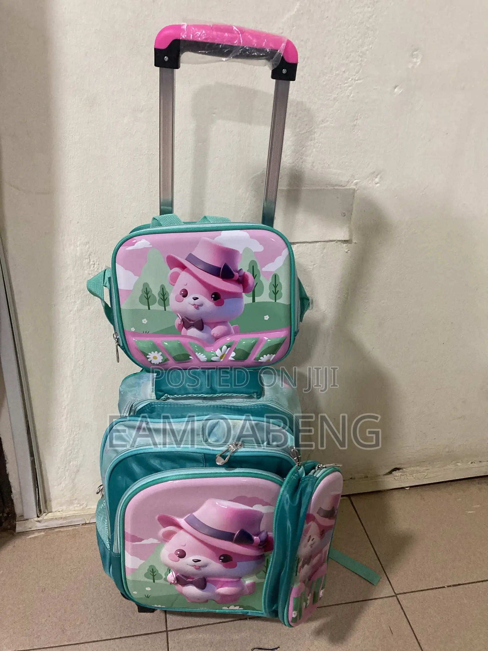 High Quality Waterproof Trolley School Bags