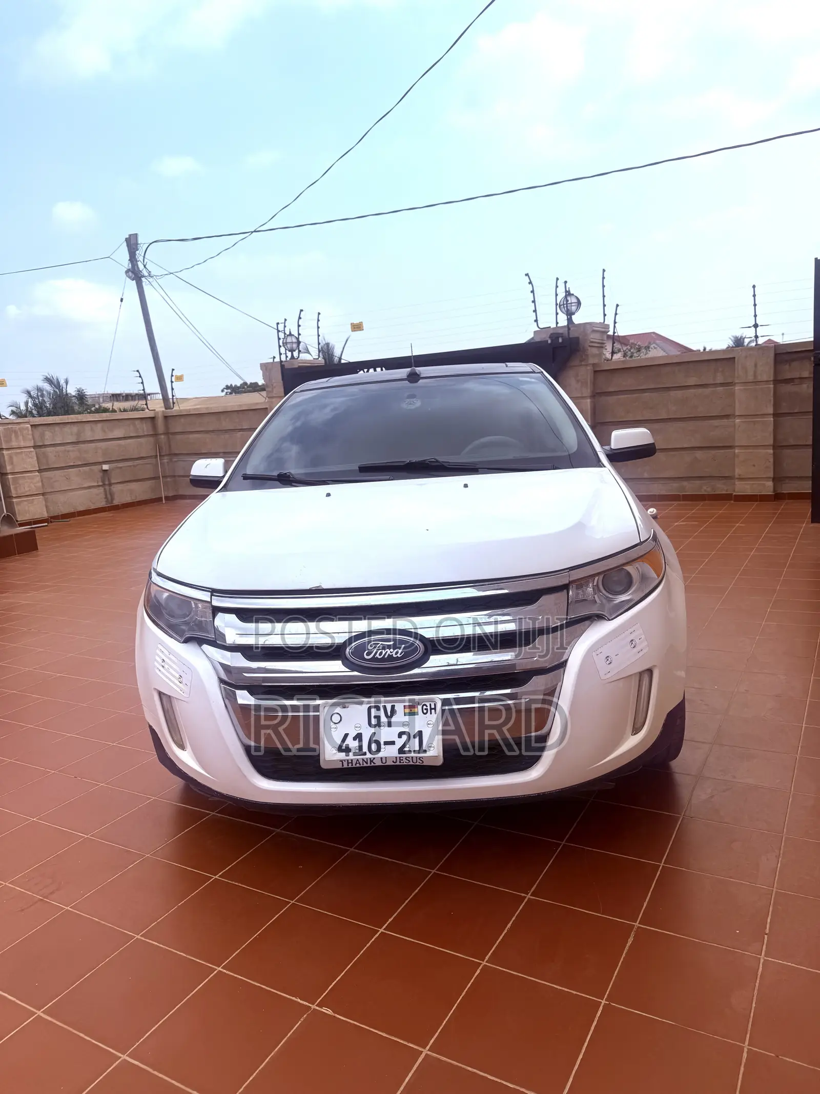 Ford Edge 2012 White