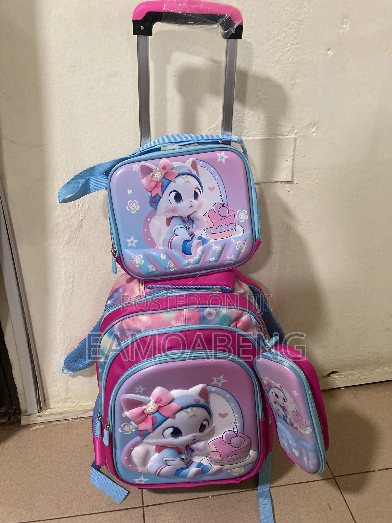 High Quality Waterproof Trolley School Bags