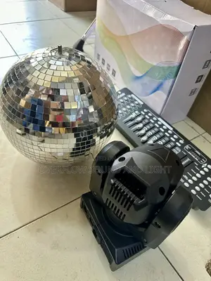 Mirror Ball, LED Light and DMX512 Light Controller