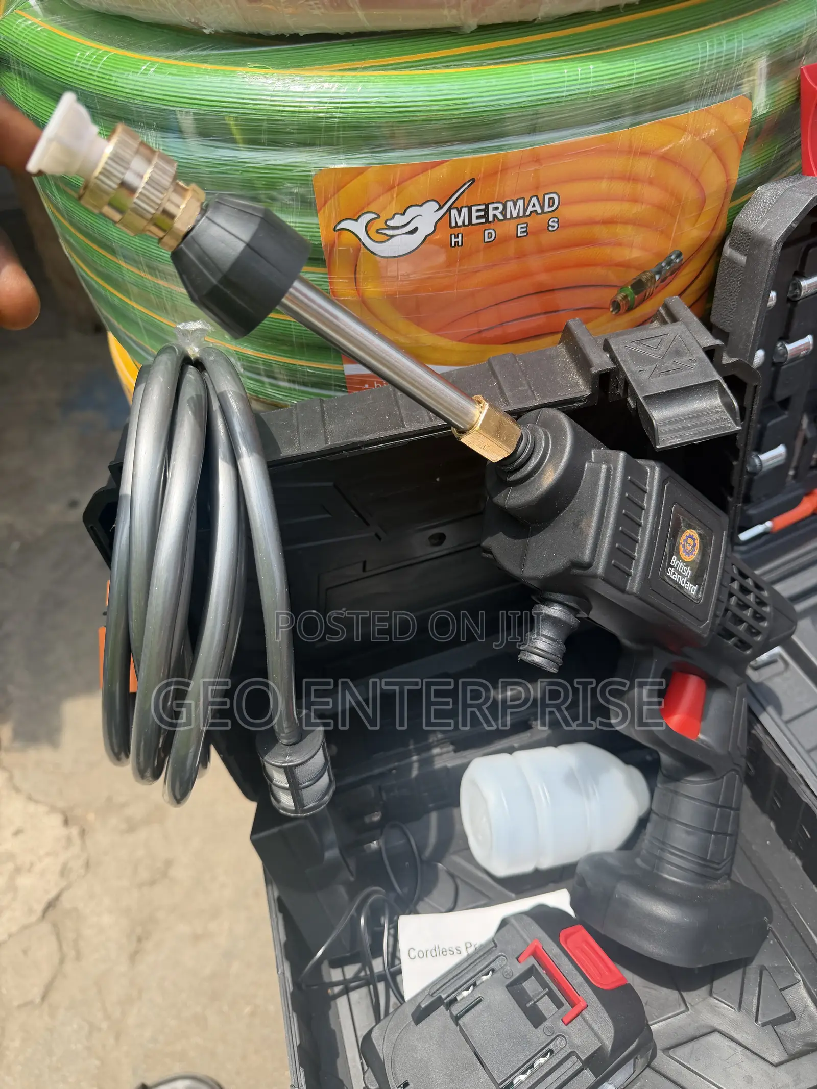 High-Pressure Water for Car Wash