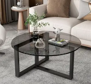 Mid-Century Glass Center Table
