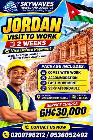Jordan -Visa Before Payment