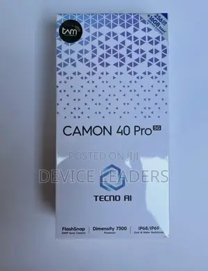 New Tecno Camon 40 Pro 5G 256 GB Blue