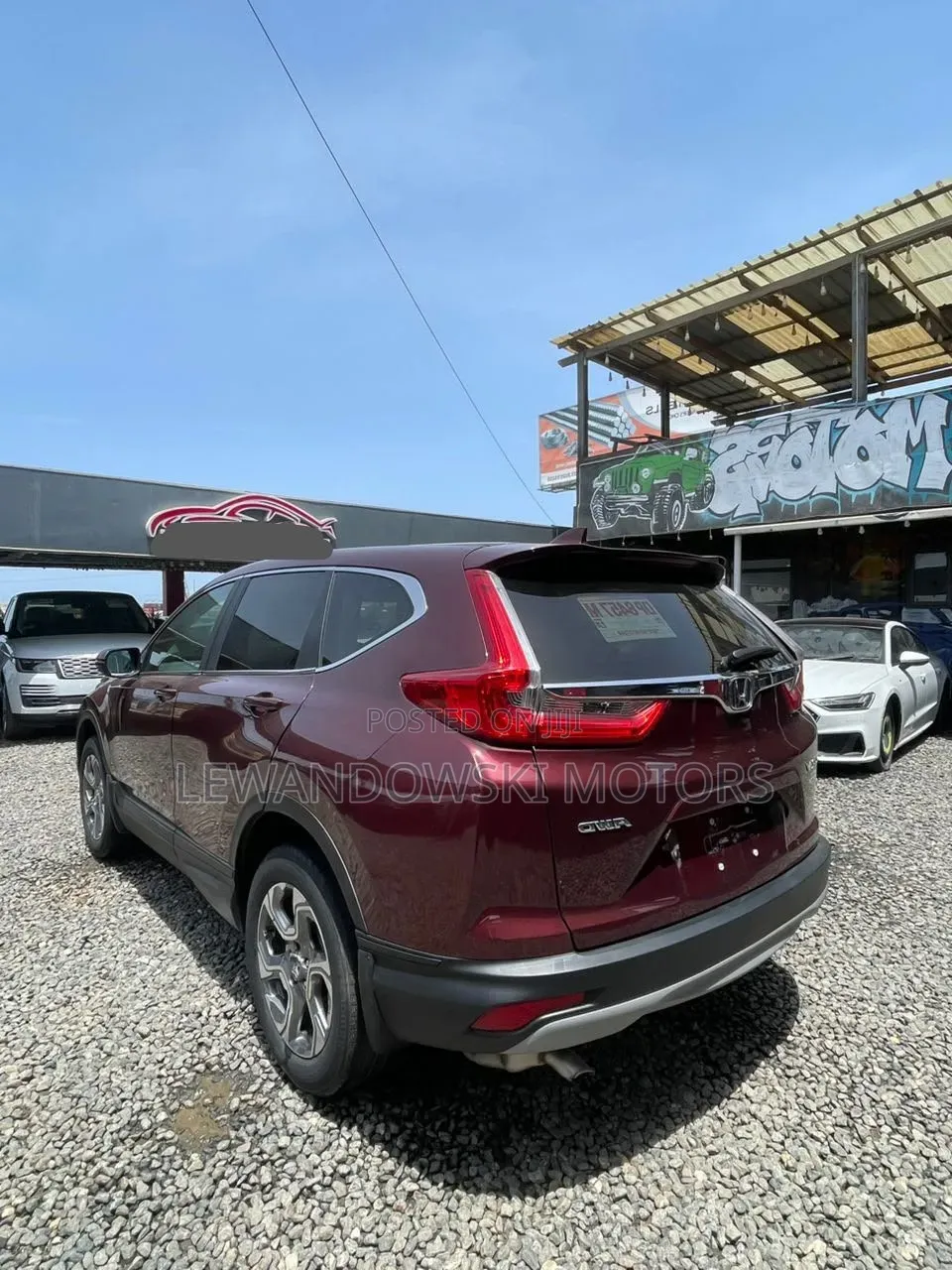 Honda CR-V 2019 Burgundy