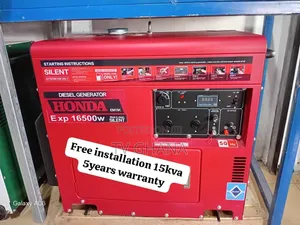 Honda 15KVA Diesel Generator – Powerful Heavy-Duty Genset 15kva