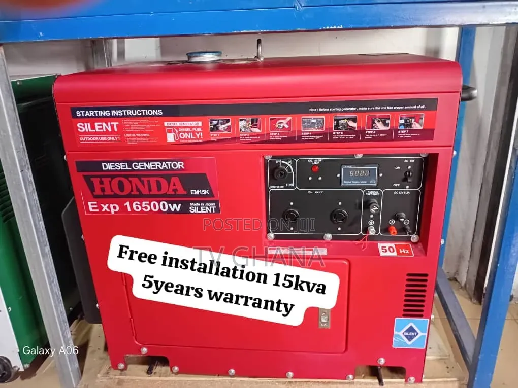 Honda 15KVA Diesel Genset – Powerful Standby Generator 15kva
