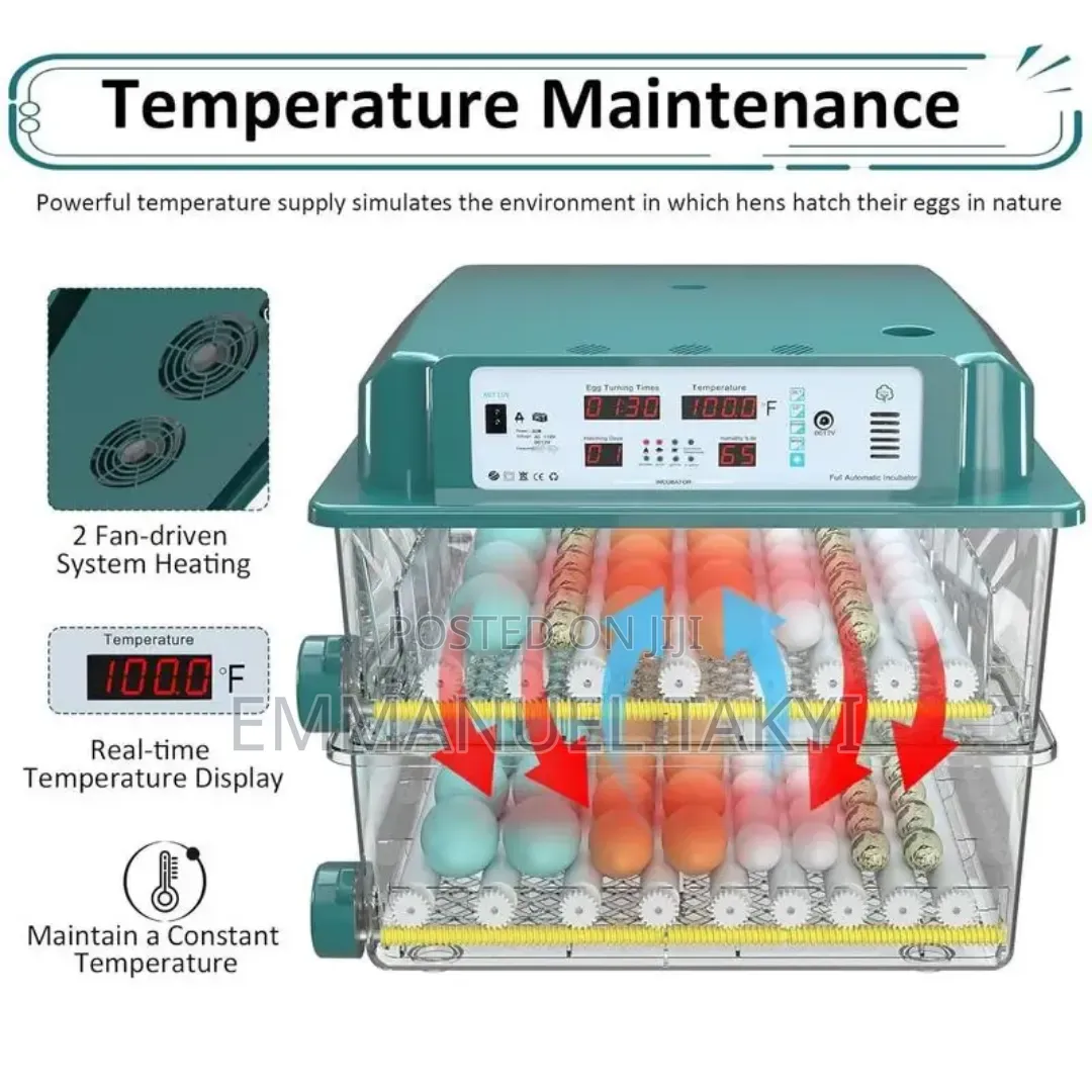 140 Egg Capacity Incubator