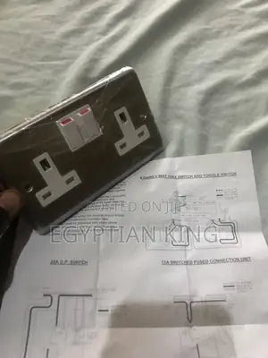 Switch 13amp 2 Gang
