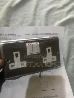 Switch 13amp 2 Gang