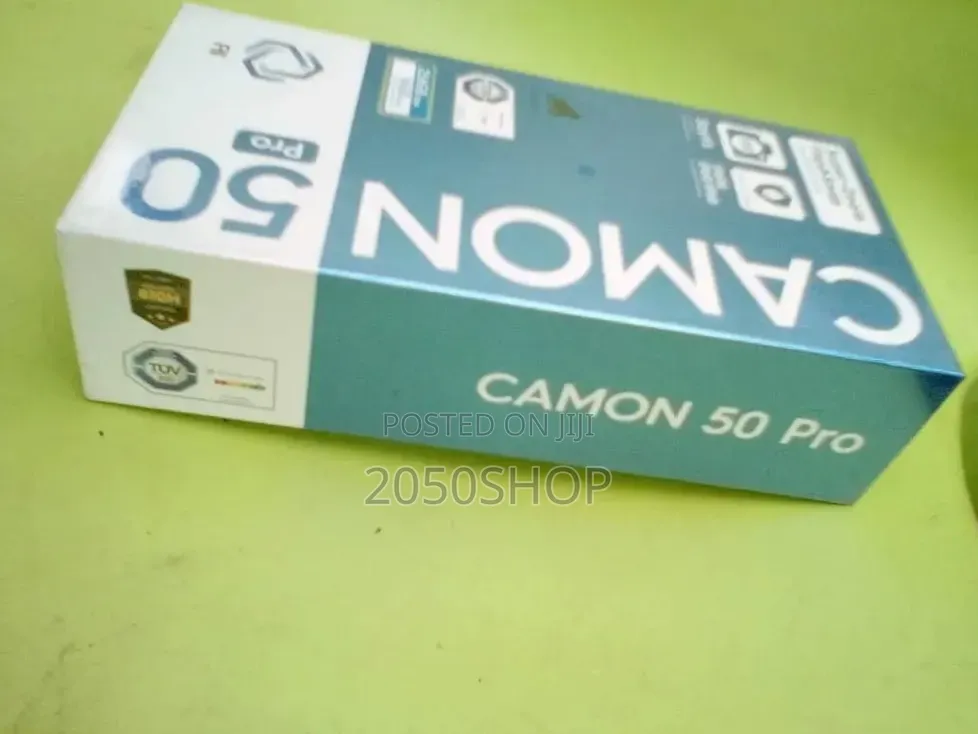 New Tecno Camon 50 Pro 256 GB Black