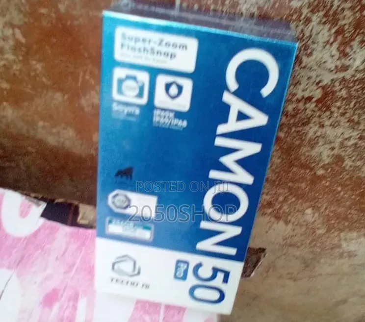 New Tecno Camon 50 Pro 256 GB Black