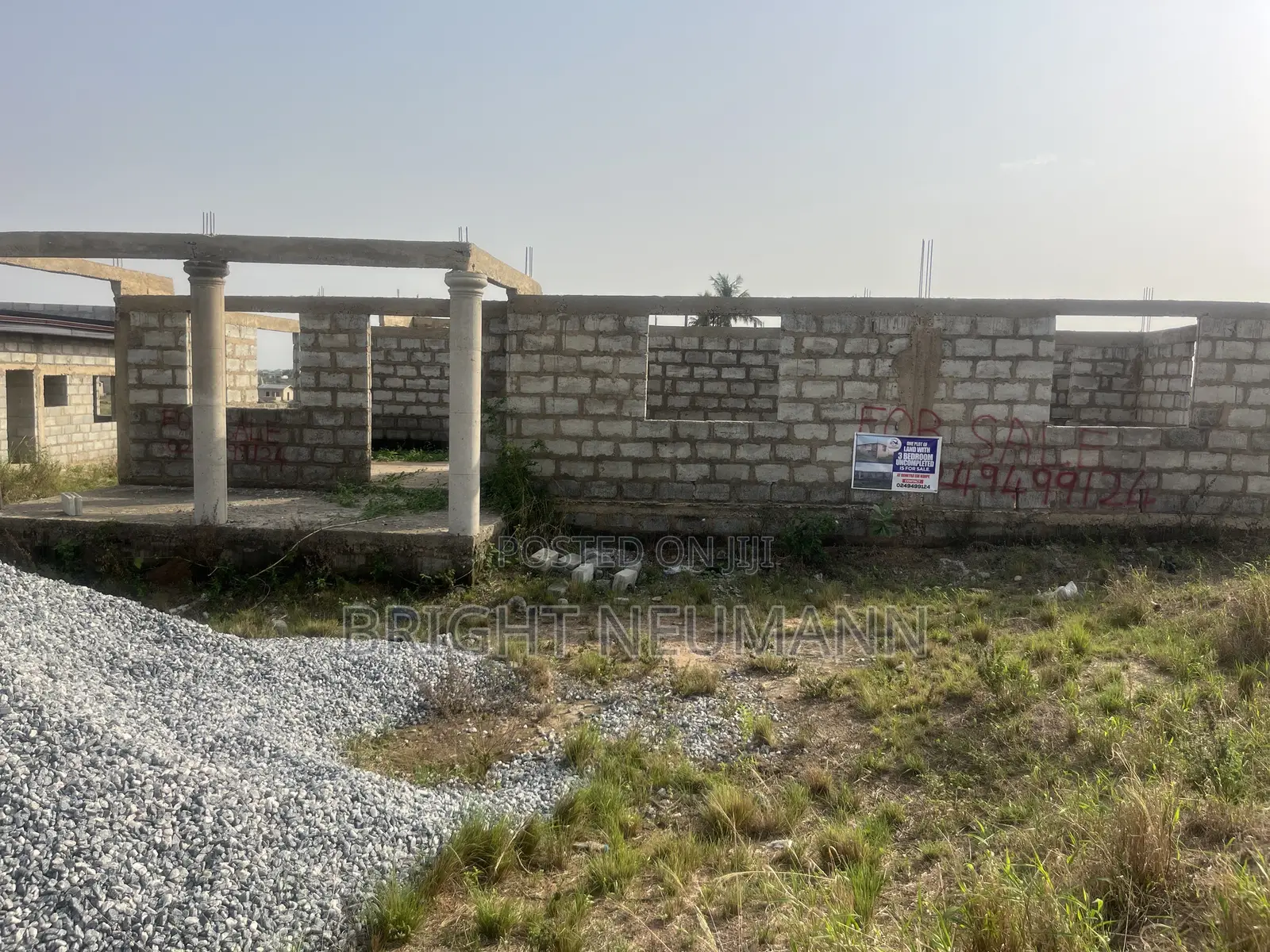 Uncompleted 3-Bedroom for Sale