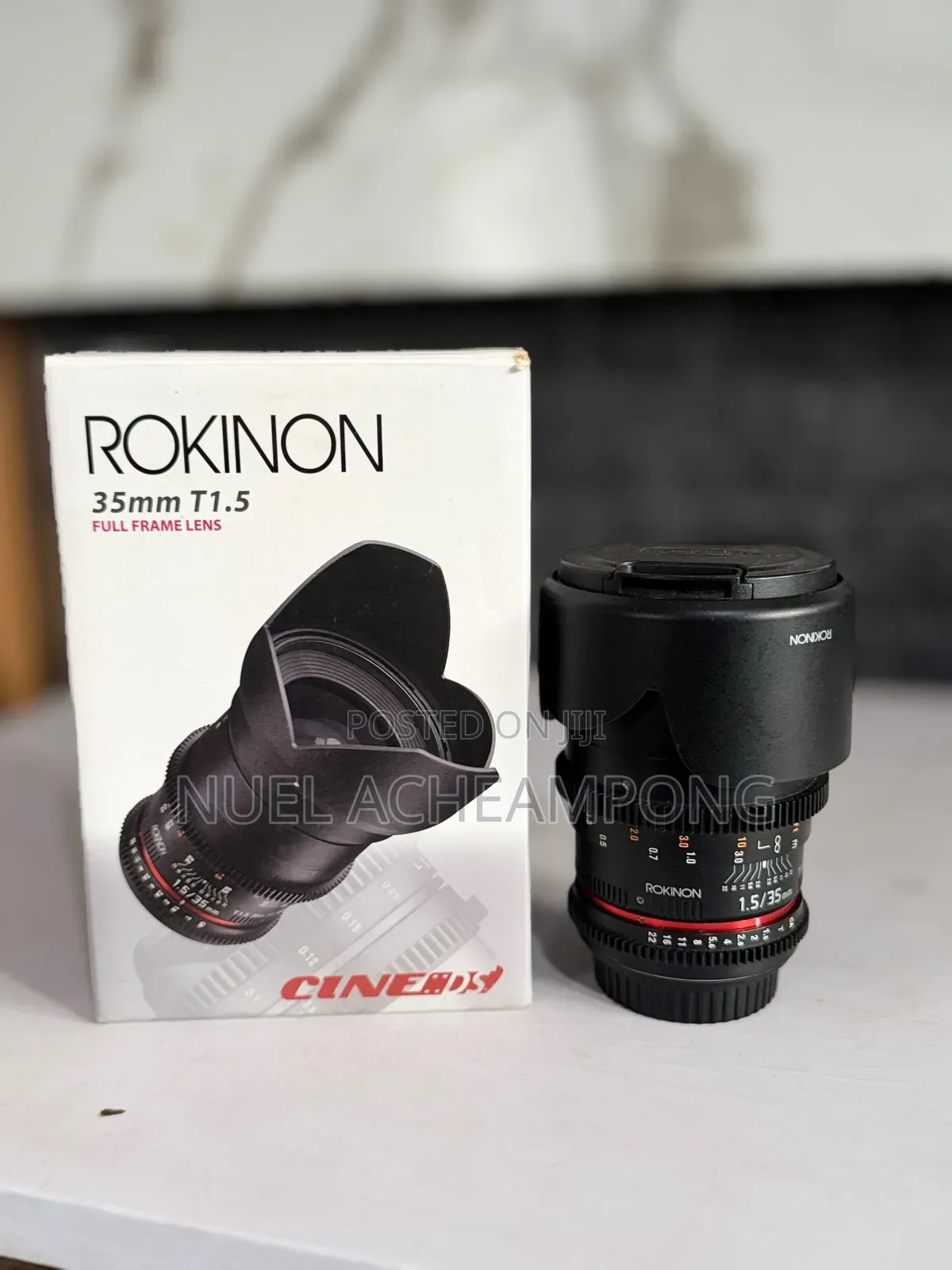 Rokinon DS 35mm T1.5 Cinema Lens