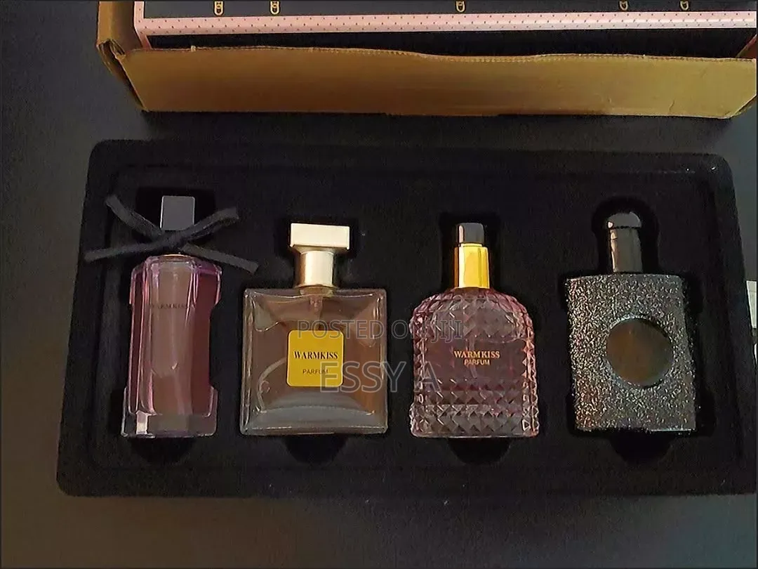 4 Pieces of Women's Long-Lasting Perfume