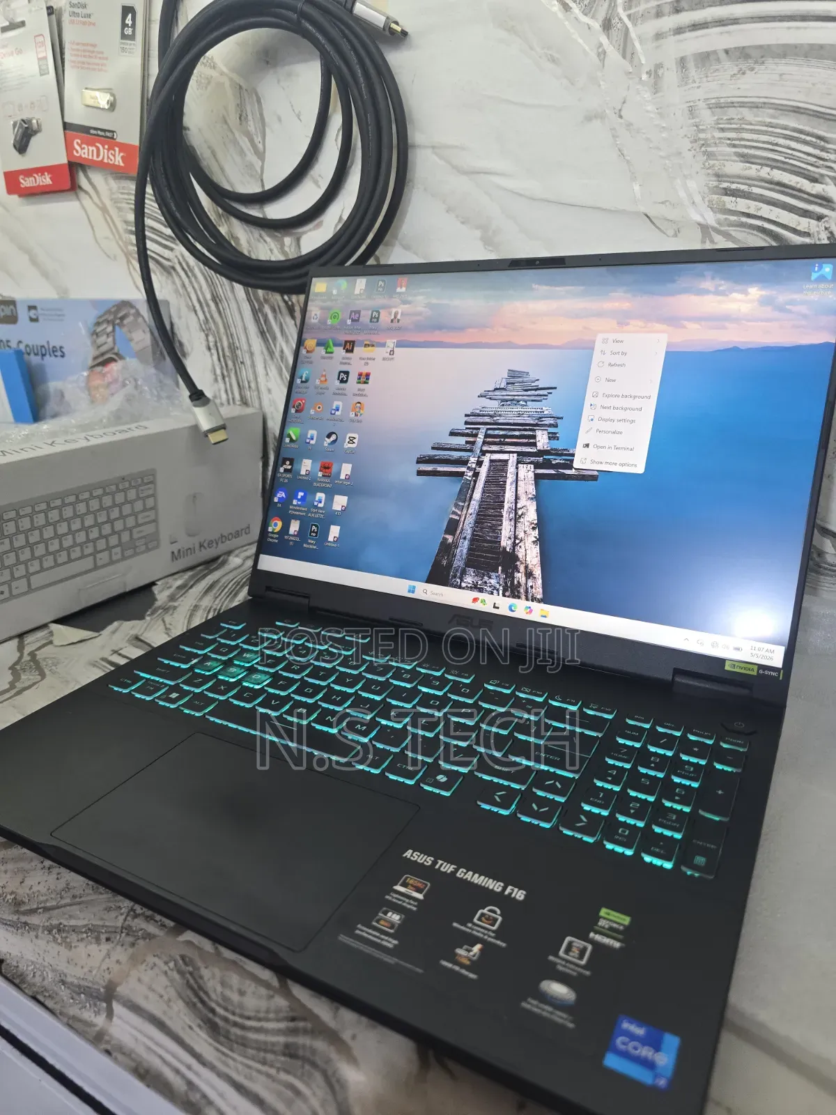 Laptop Asus TUF Gaming F16 32GB Intel Core i7 SSD 1T
