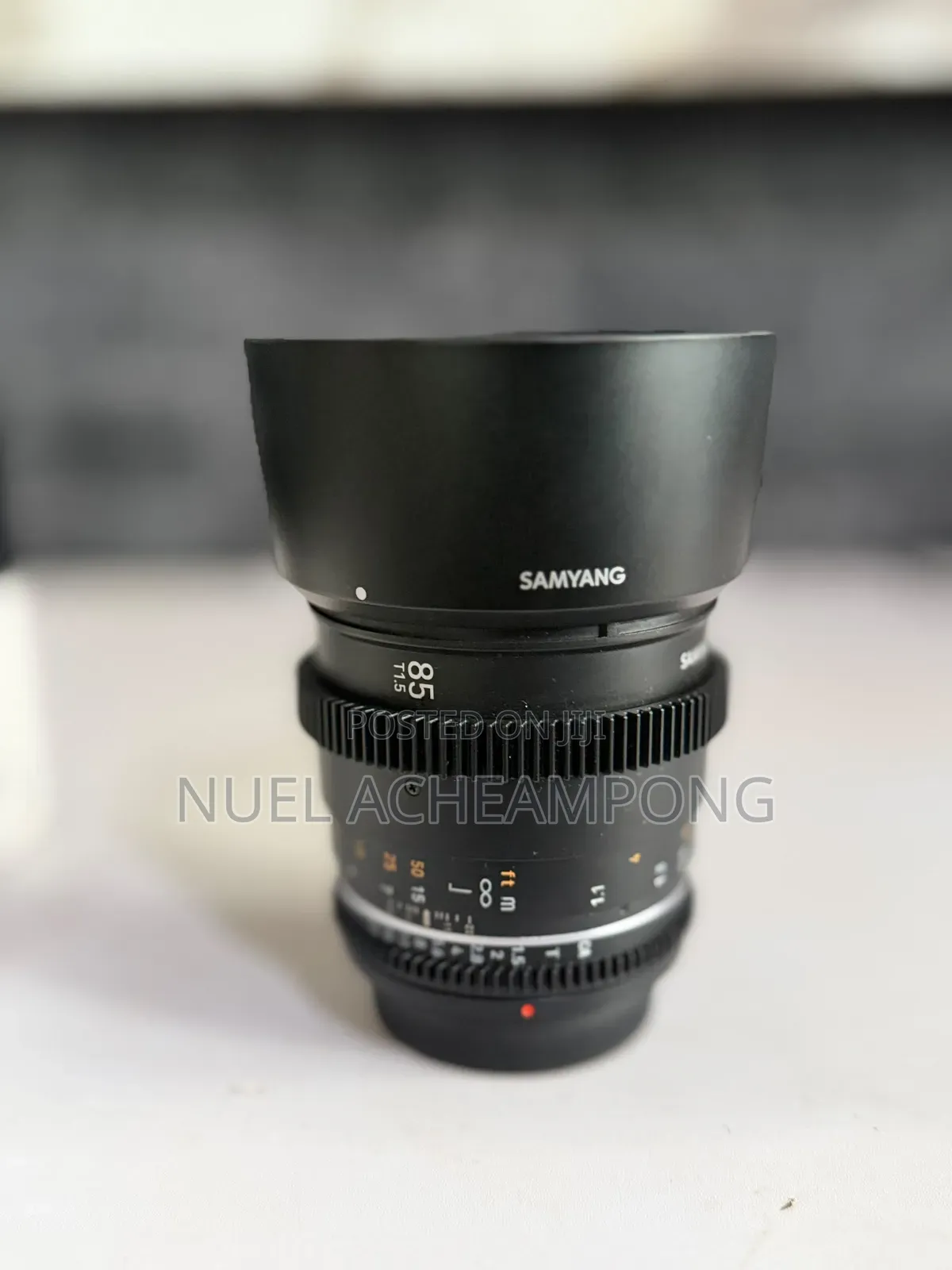 Samyang VDSLR 85mm 1.4 MK II