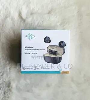 Lucco Airwave Mini-(USB-C) Wireless Lavalier Microphone