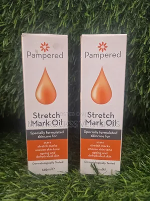 Pampered Stretch Mark Oil. 125ml.