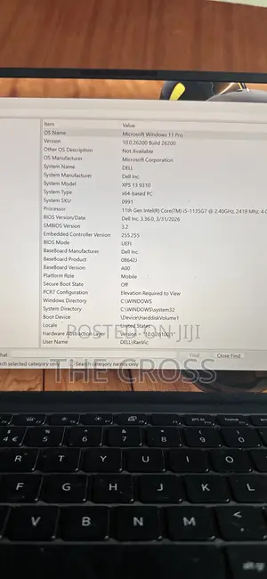Laptop Dell XPS 13 8GB Intel Core i5 SSD 512GB