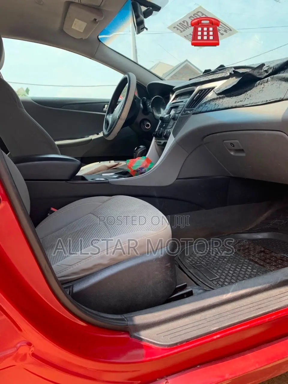 Hyundai Sonata SE 2.0T Sedan FWD (2.0L 4cyl 6A) 2012 Red