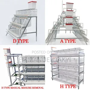 Chicken Cage 4--Tier a-Shape