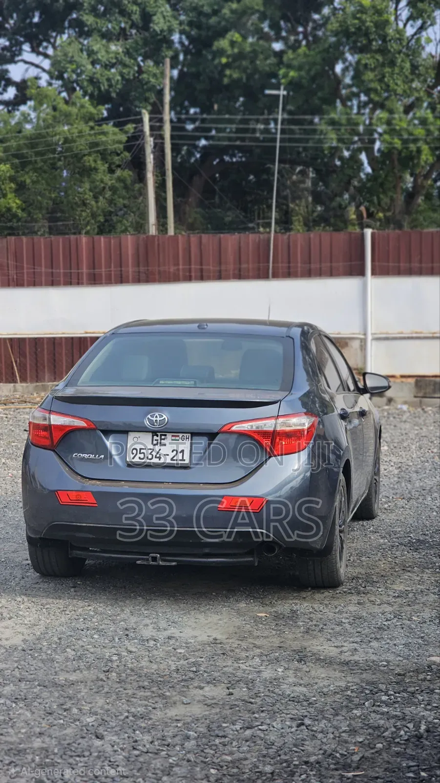 Toyota Corolla 2016 Gray
