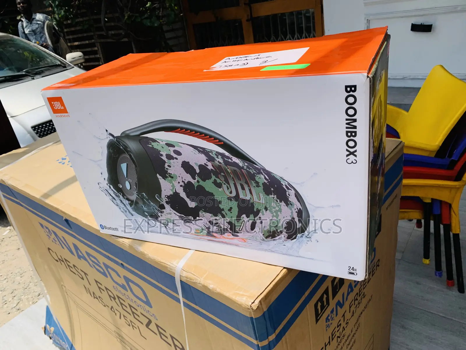 Better Deals JBL Boombox 3 Black Portable Bluetooth Speaker