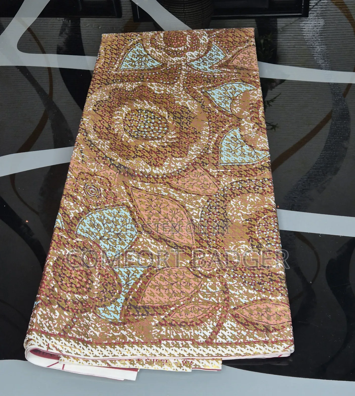 Shiny African Print