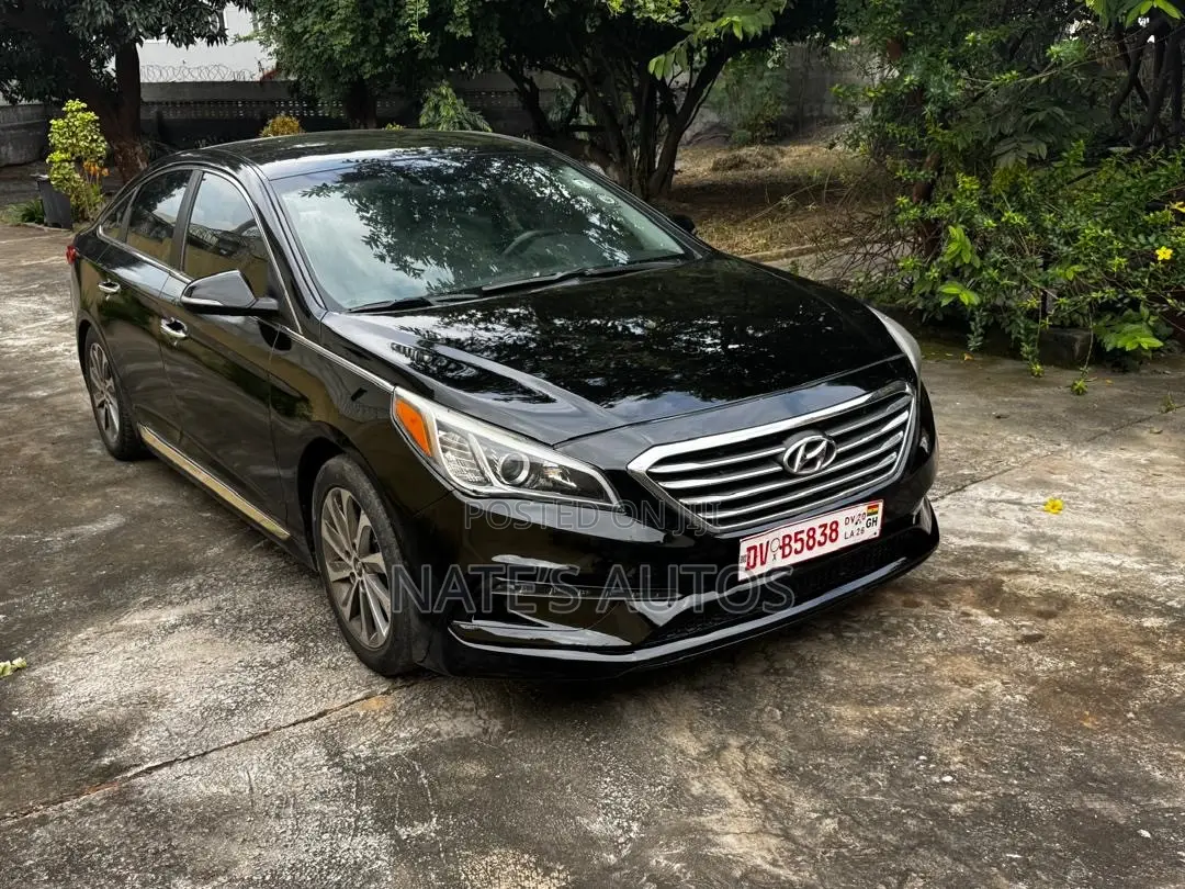 Hyundai Sonata SE 4dr Sedan (2.4L 4cyl 6A) 2015 Black