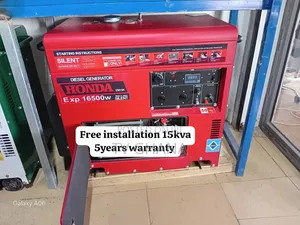Honda 15KVA Diesel Generator – Powerful Heavy-Duty Genset15kva