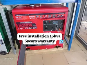 Honda 15KVA Diesel Generator – Powerful Heavy-Duty Genset15kva