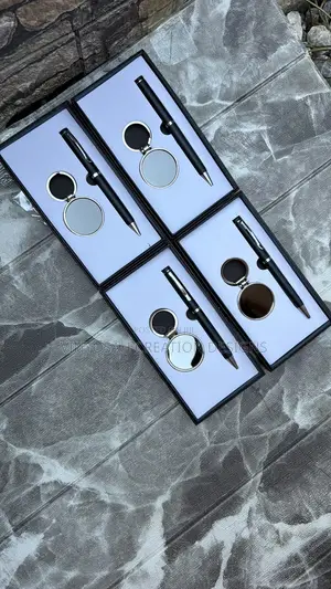 Pen With Keyholder Set With Branding