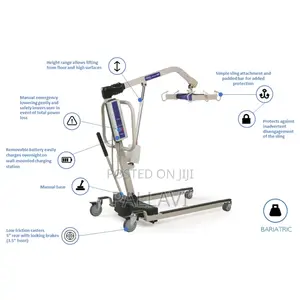 Invacare Reliant 450 Battery Powered Hoyer Lift With Battery TESTED