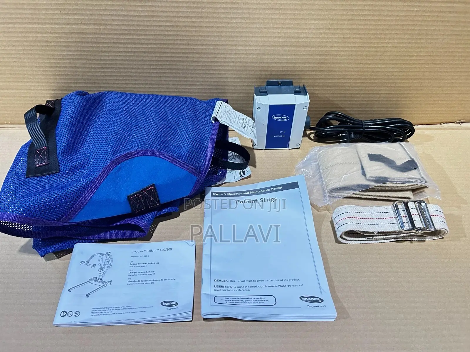 Invacare Reliant 450 Battery Powered Hoyer Lift With Battery TESTED