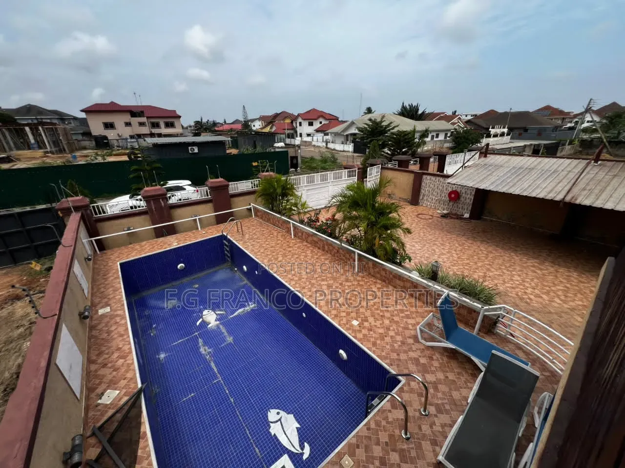 Furnished 4bdrm House in Kg Franco Properties, Manet Junction for rent
