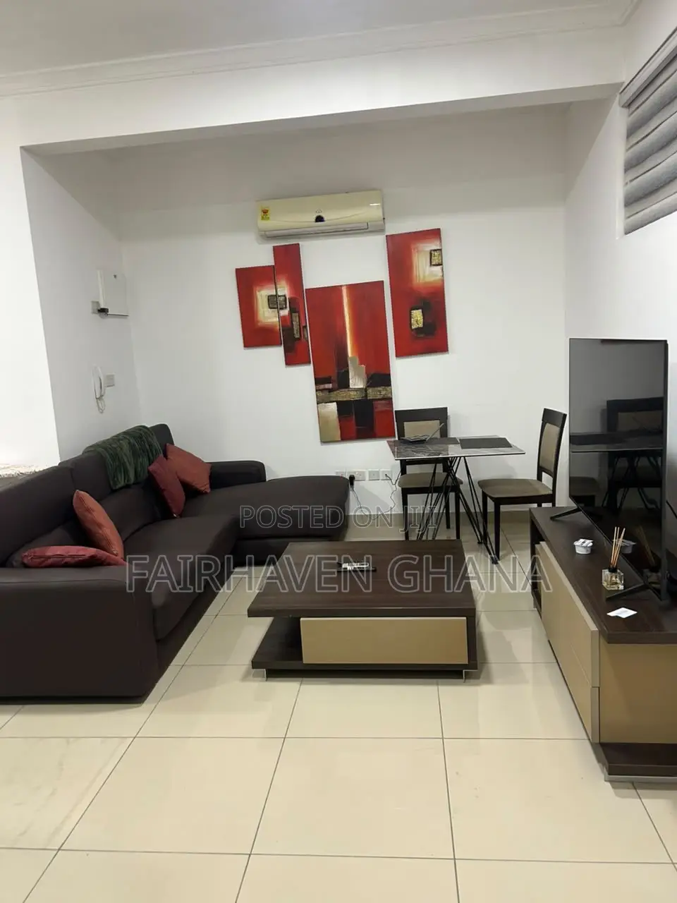Furnished 1bdrm Apartment in Fairhaven Properties, Cantonments for rent
