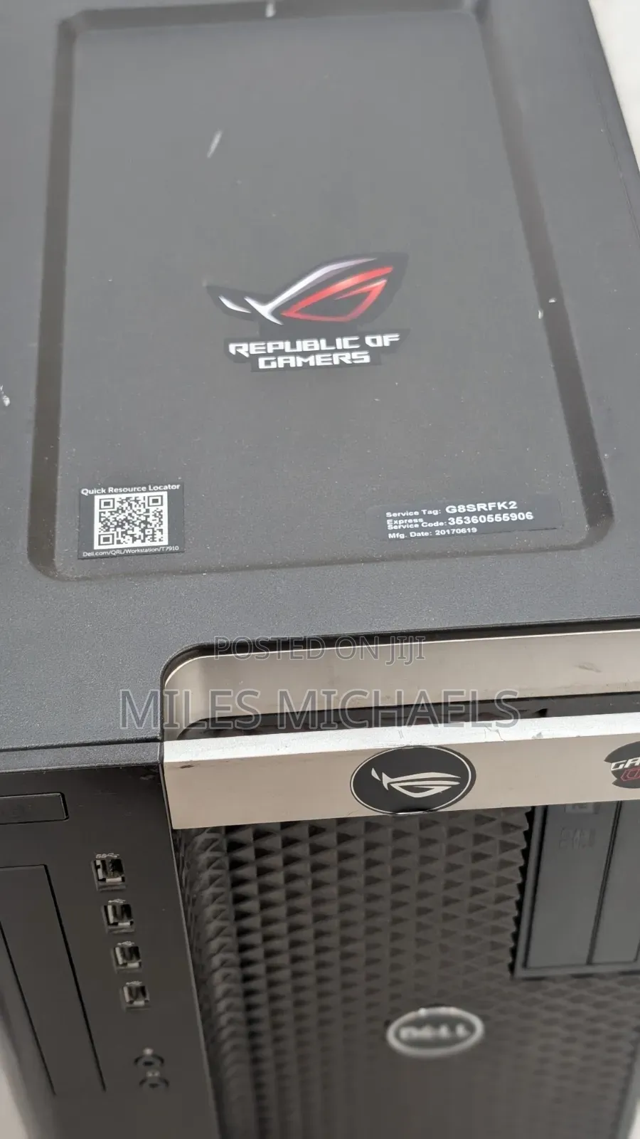 Desktop Computer Dell Precision 7910 40GB Intel Xeon SSD 6T