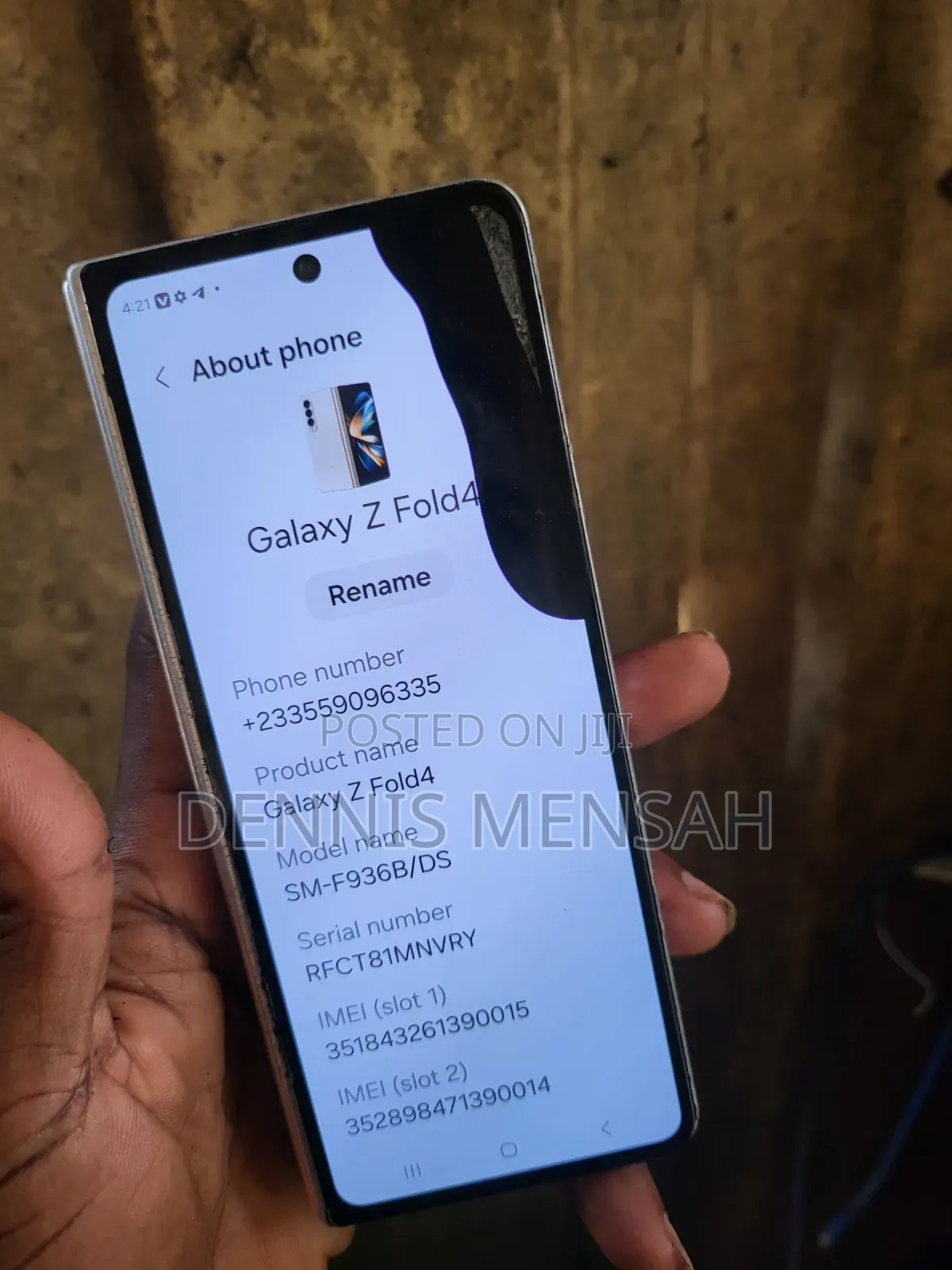 Samsung Galaxy Z Fold4 256 GB White