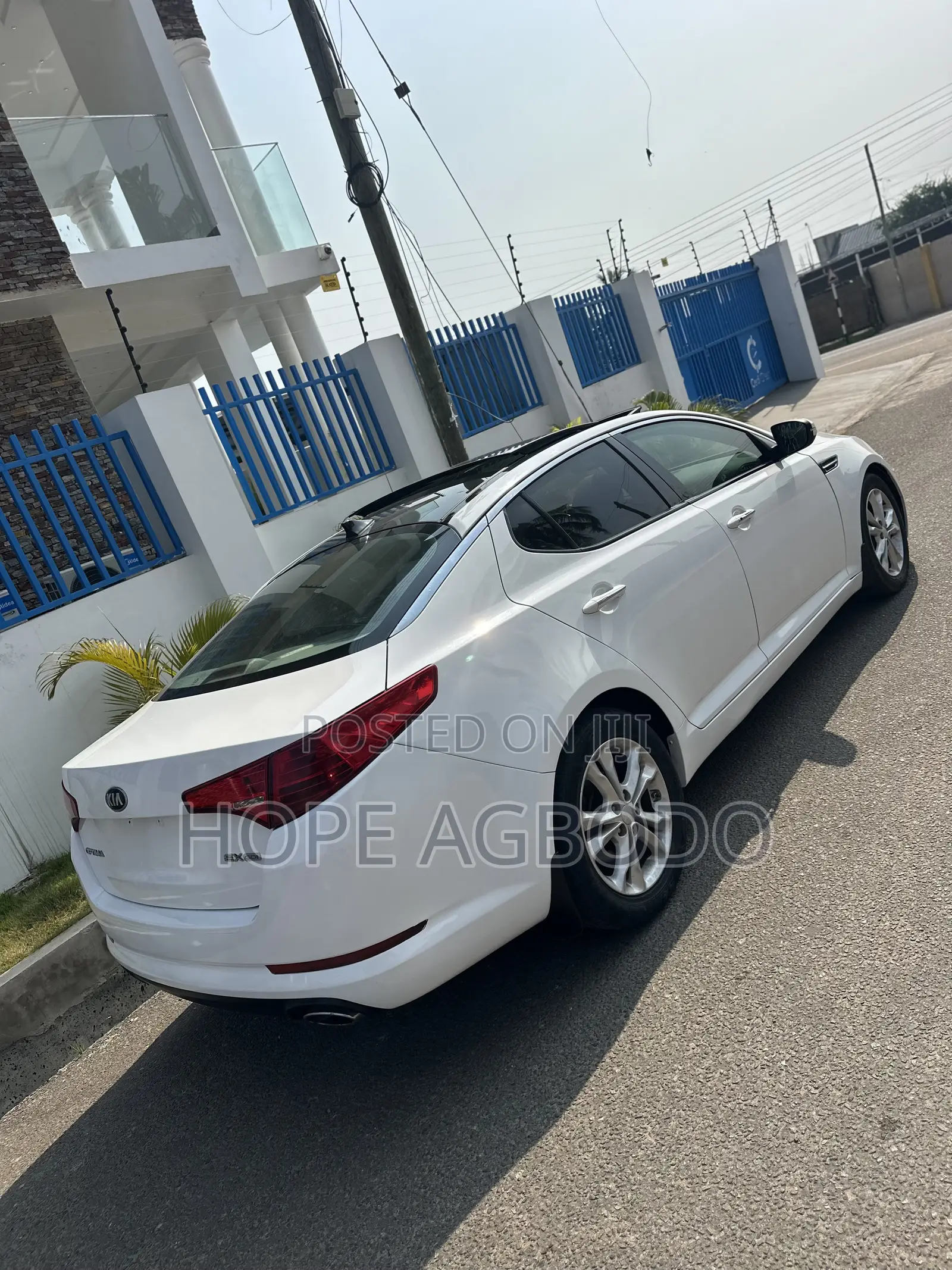 Kia Optima EX 4dr Sedan (2.4L 4cyl 6A) 2013 White