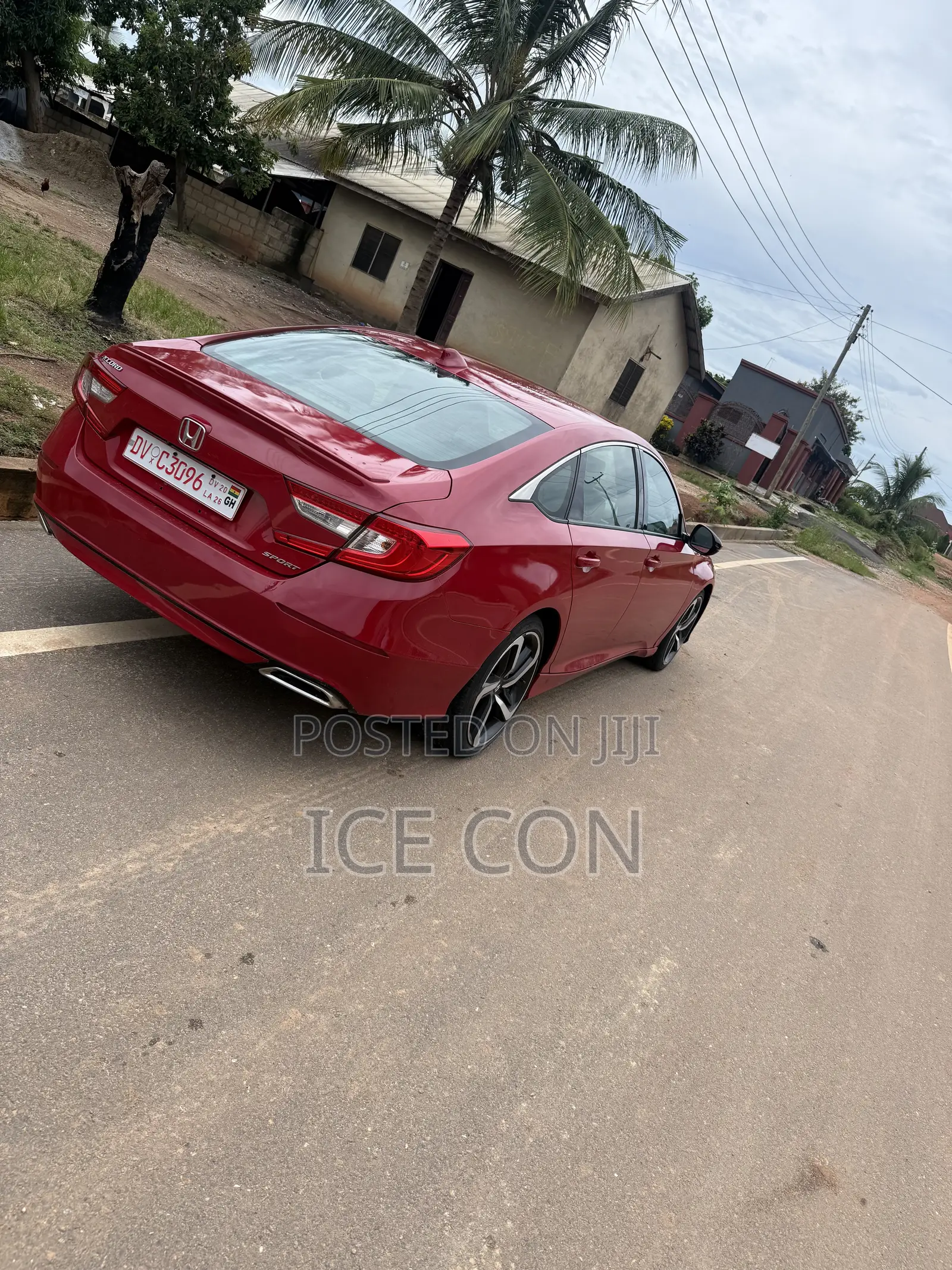 Honda Accord Sport 2018 Red
