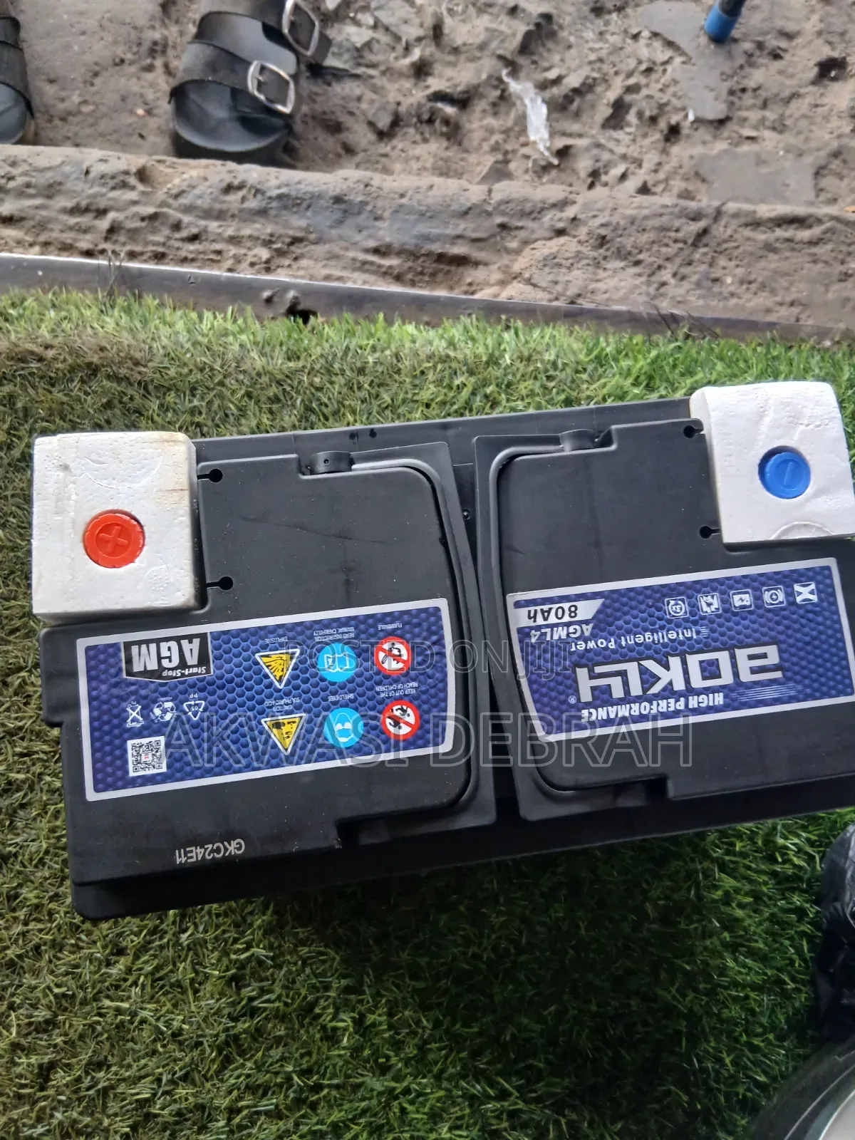 Aokly AGM 15 Plate 12v 80ah