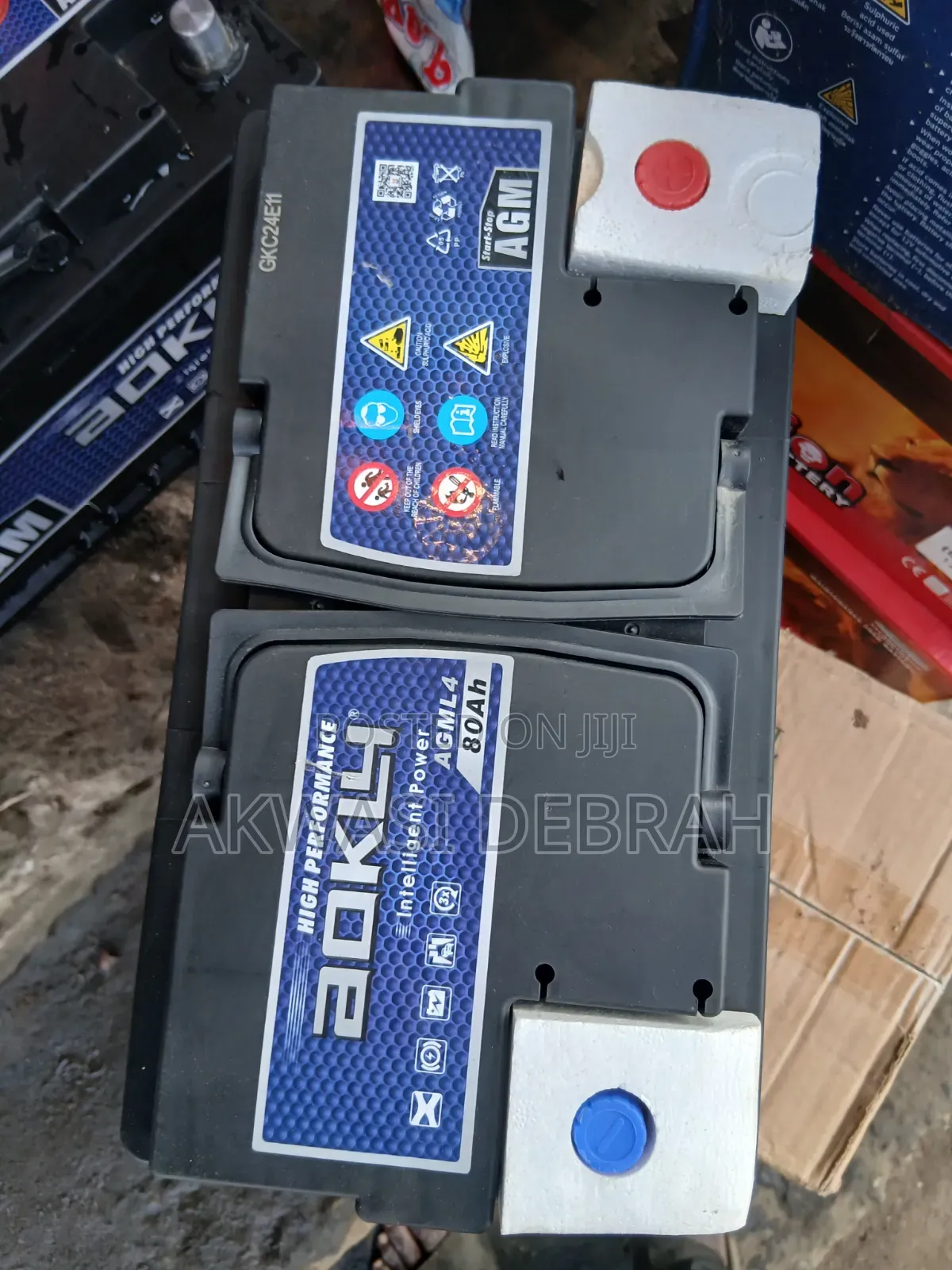 Aokly AGM 15 Plate 12v 80ah
