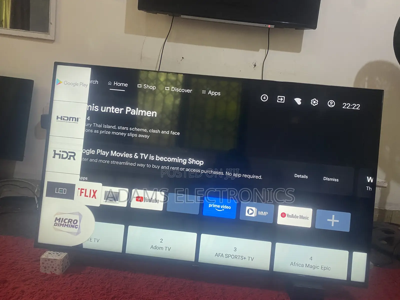 A Very Nice Home Used Smart Nokia Android TV for Sale