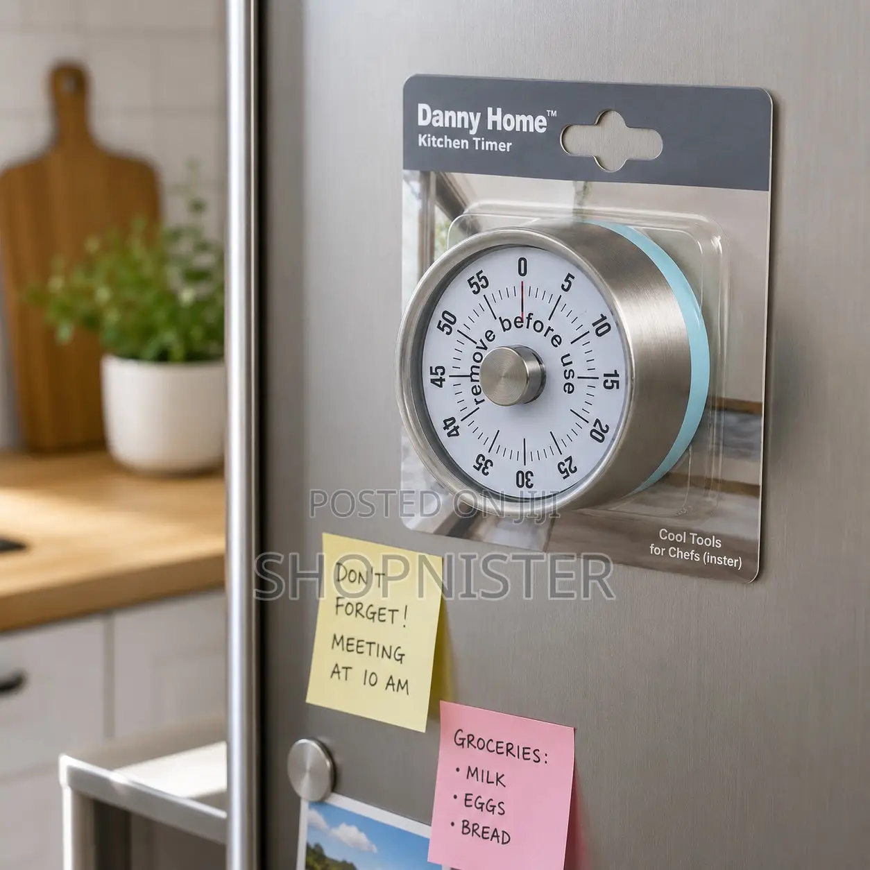 Home Kitchen Timer – 60-Minute Mechanical Cooking Baking Timer