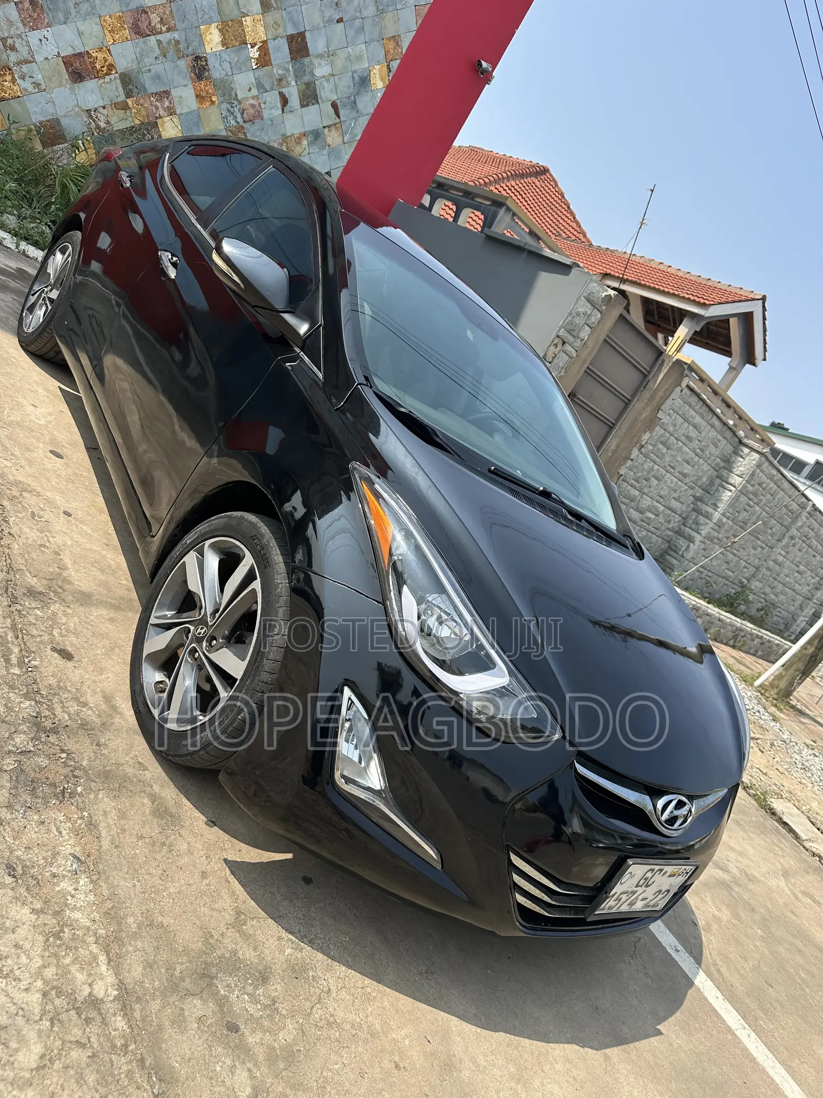 Hyundai Elantra Limited 4dr Sedan (1.8L 4cyl 6A) 2015 Black