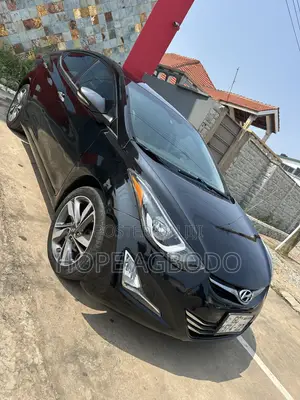 Hyundai Elantra Limited 4dr Sedan (1.8L 4cyl 6A) 2015 Black