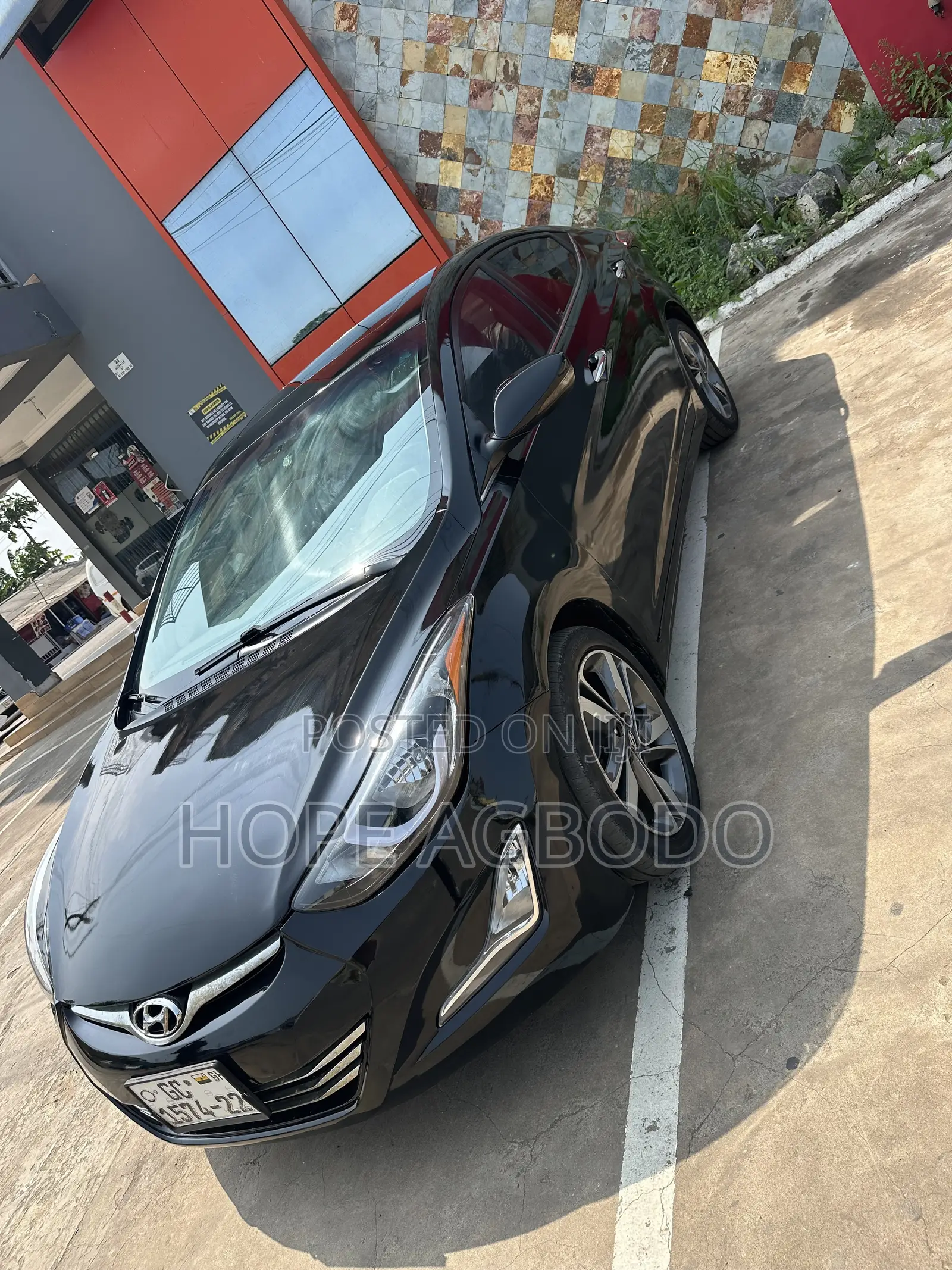 Hyundai Elantra Limited 4dr Sedan (1.8L 4cyl 6A) 2015 Black