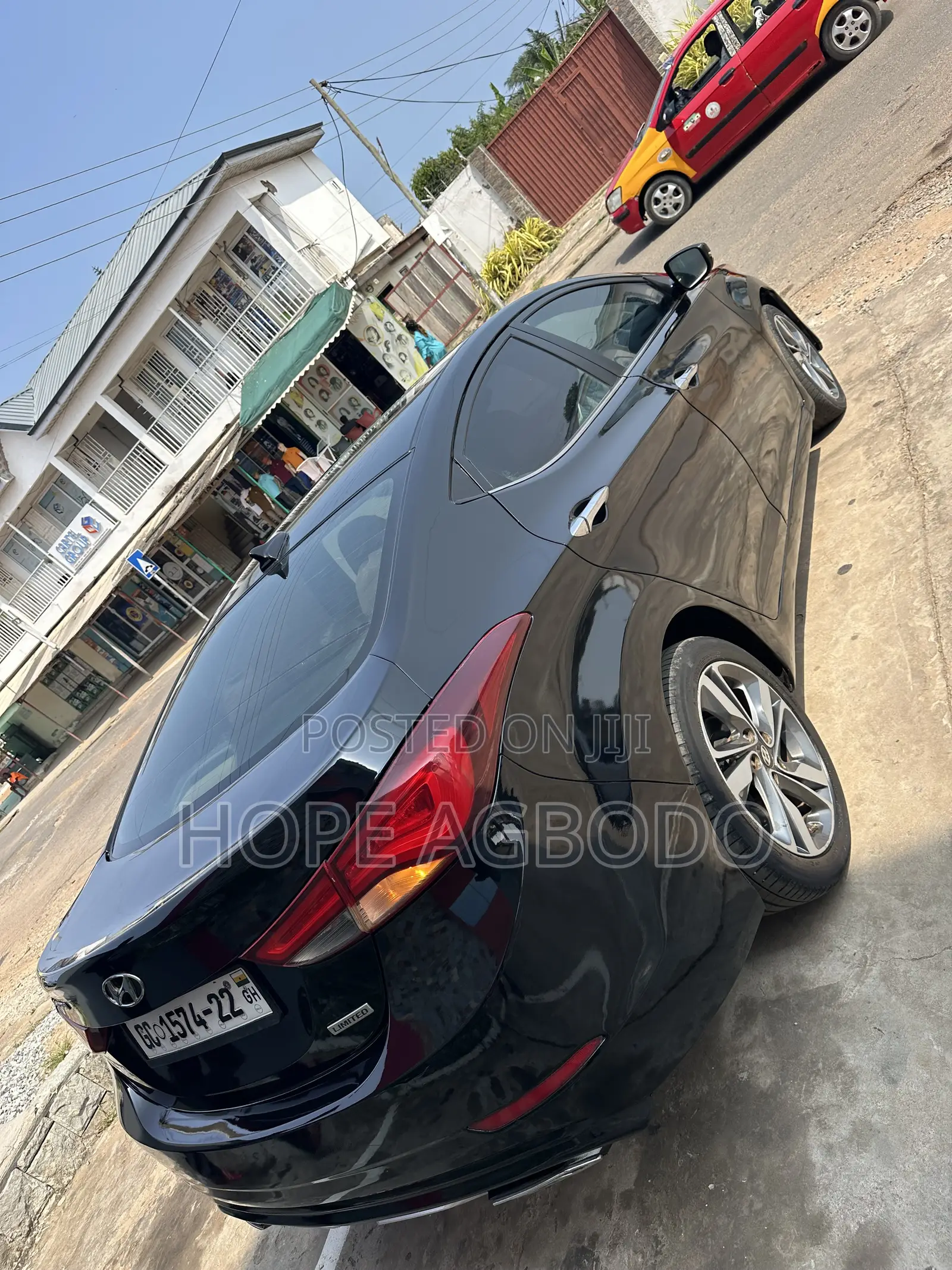 Hyundai Elantra Limited 4dr Sedan (1.8L 4cyl 6A) 2015 Black